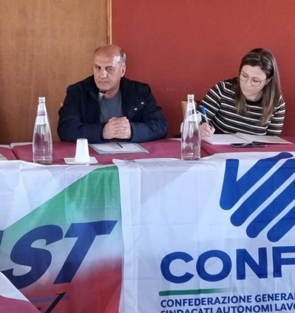 images S.l.m. Fast Confsal, Luigi Fasano riconfermato segretario provinciale di Catanzaro 