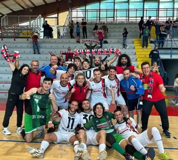 Futsal, Acri nella storia: i rossoneri conquistano a Potenza la serie A2