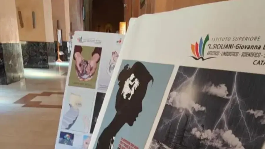 Premio Monsignor Canino, al Santuario di Porto il murales degli studenti del Liceo Artistico