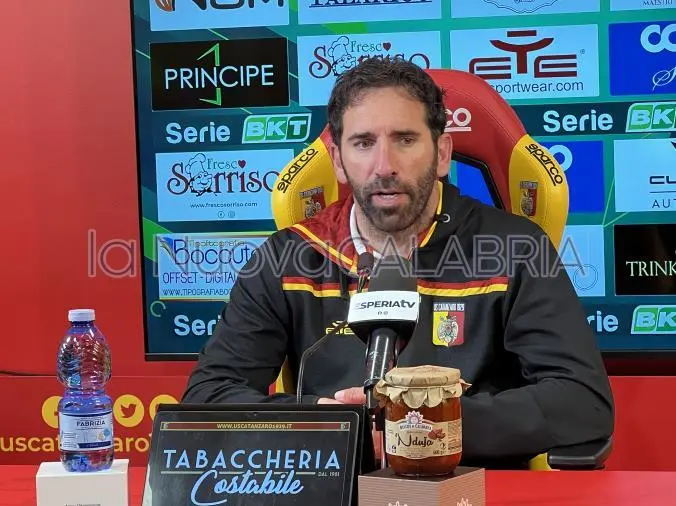 Catanzaro-Cesena 1-0, Caserta: “La partita più bella, sognare non costa nulla”