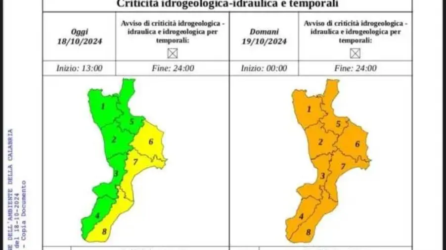 Allerta meteo, domani scuole chiuse anche a Soverato 