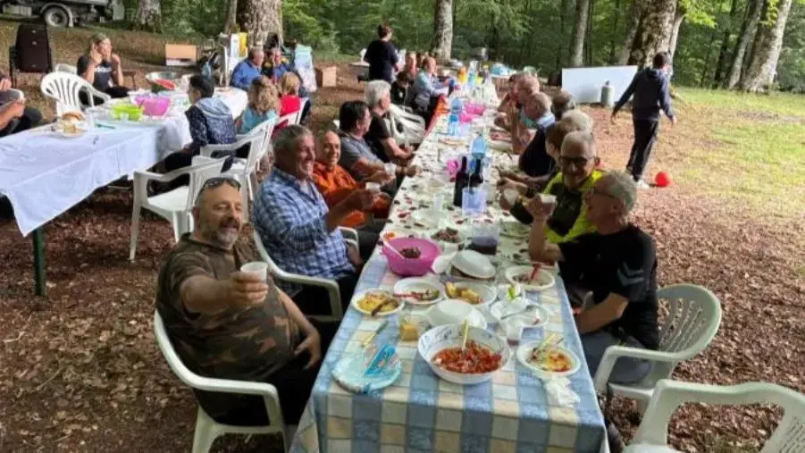 Nella Sila catanzarese si rinnova il rito della transumanza della mandria dei Mancuso
