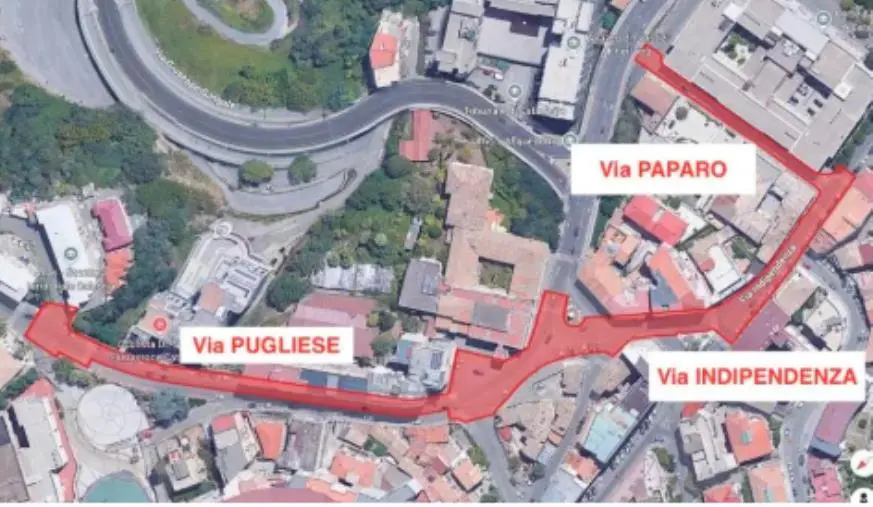 Catanzaro, rifacimento asfalto: divieto di sosta e transito da stasera (LE VIE INTERESSATE)