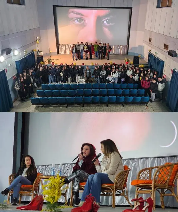 Borgia, “Stop alla violenza di genere”: successo per la prima di “Proiettiamo un mondo migliore”
