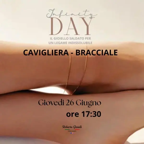 images Catanzaro, evento speciale da Roberta gioielli: domani bracciali e cavigliere saldate sulla pelle