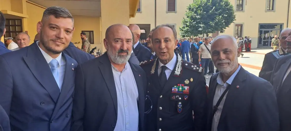 images Unarma presente all'insediamento del generale di Corpo d'armata Claudio Domizi
