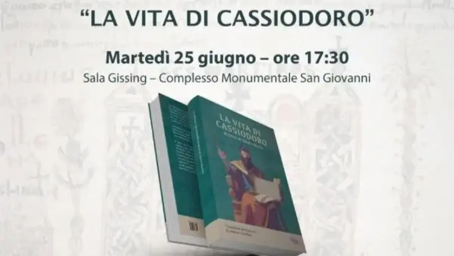 Catanzaro, martedì 25 giugno la presentazione in prima nazionale di un’opera inedita su Cassiodoro