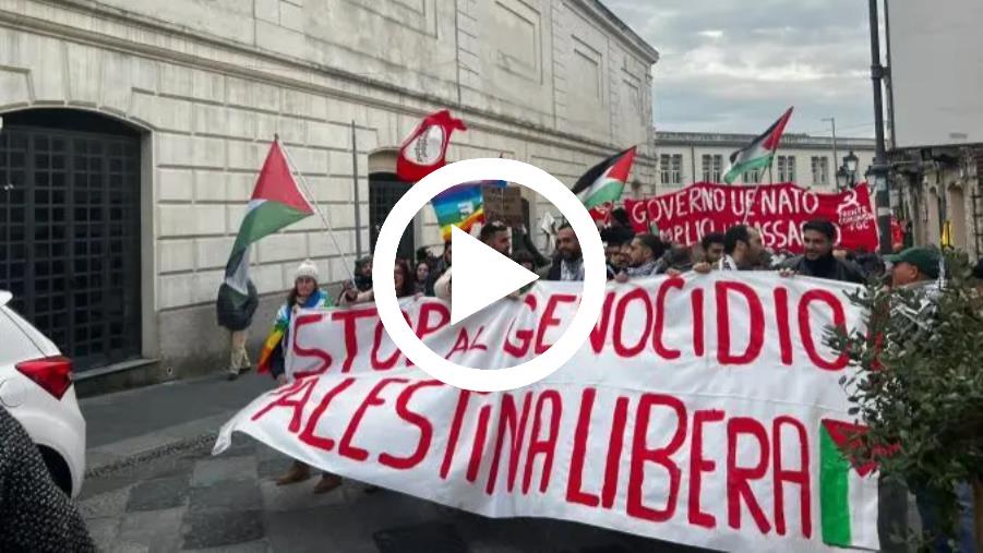 Anche Catanzaro sta con Gaza 