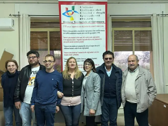 Insediato il nuovo Consiglio dell’Unione Italiana dei Ciechi e degli Ipovedenti Catanzaro: confermata la Presidente Loprete