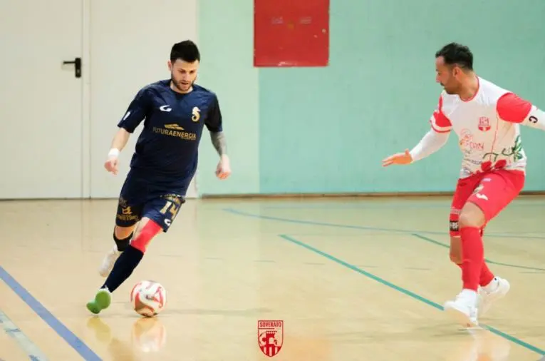 Marco Scigliano saluta il Soverato Futsal