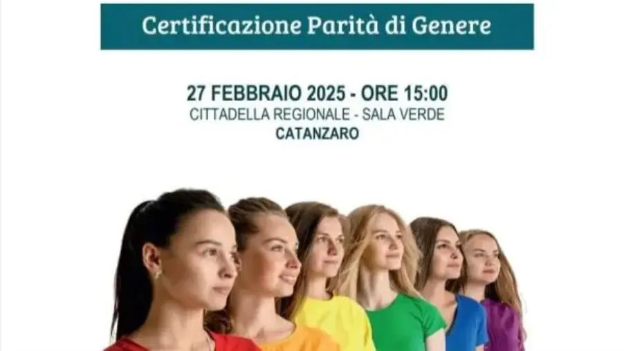 images “Certificazione Parità di genere”, giovedì 27 febbraio l'incontro tra Regione e imprese