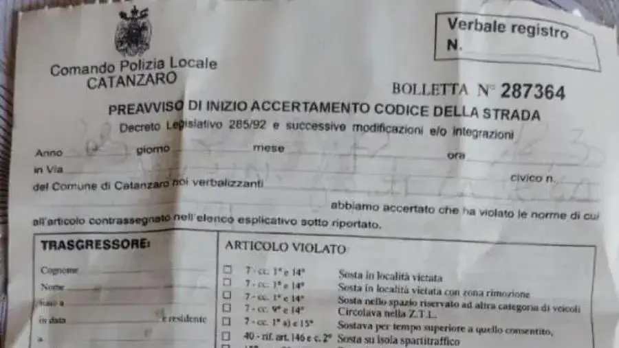 Catanzaro Sala, residenti a Sergio Costanzo: “Arrivate multe a sorpresa, sono 'vigliaccate' ”