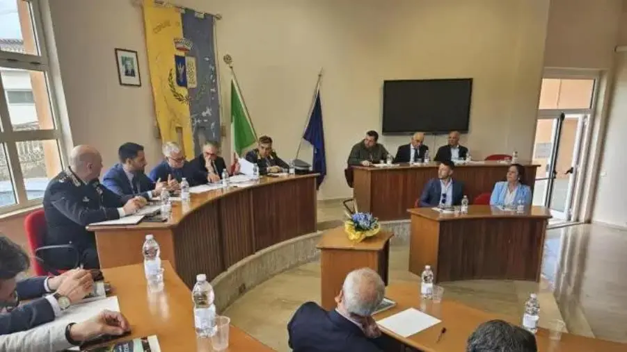 images Il Prefetto Castrese De Rosa a Miglierina per il V comitato provinciale per l’ordine e la sicurezza pubblica itinerante