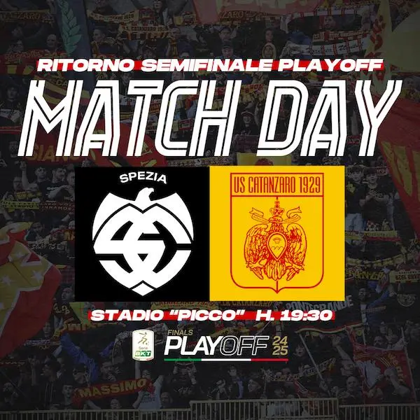 Serie BKT / Semifinale Play-off, Spezia e Catanzaro in campo alle 19.30: le probabili formazioni