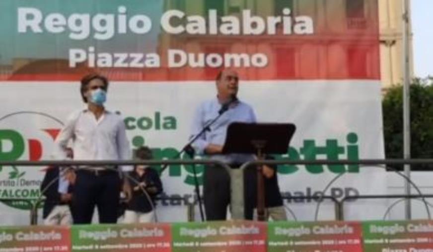 images Comunali a Reggio. Zingaretti: "Siete salvi grazie a Falcomatà che ha battuto i pugni sul tavolo del Governo" (VIDEO)