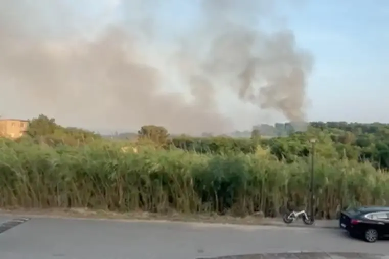 Incendio tra Soverato e Satriano: fiamme minacciano case, vigili del fuoco ancora al lavoro
