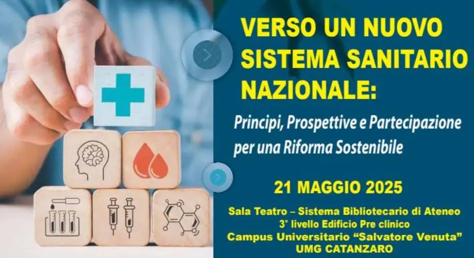 images Verso un nuovo sistema sanitario, all’Umg un convegno su principi, prospettive e partecipazione per una riforma sostenibile