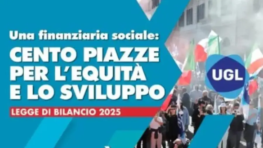 L'UGL Calabria in piazza chiede equità e sviluppo 
