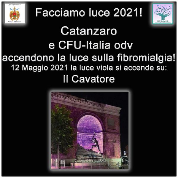 images Concolino: “Domani sera il Cavatore sarà illuminato di viola per la giornata contro la fibromialgia”