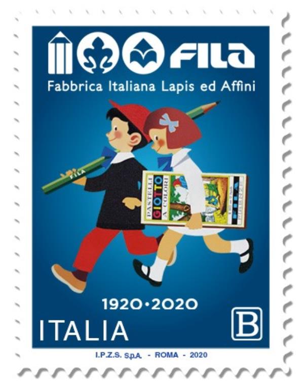 Un francobollo celebra il centenario di Fila: un'eccellenza del sistema produttivo ed economico italiano