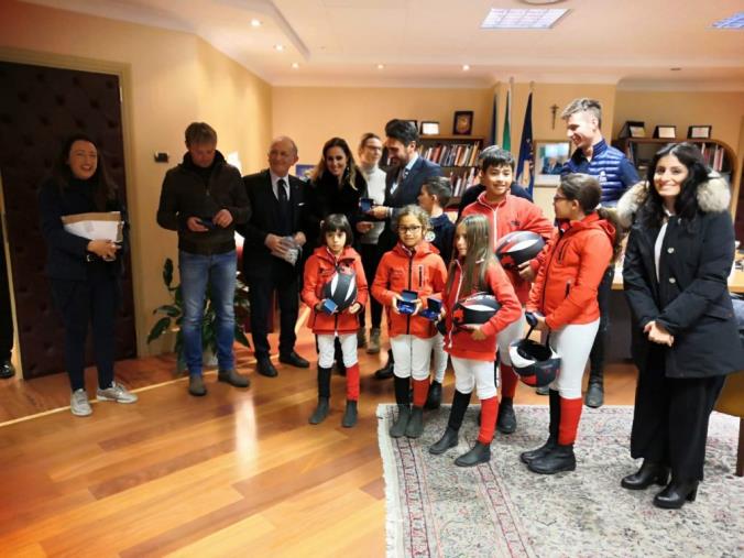 images Festa in Consiglio Regionale per gli atleti calabresi di Sport Equestri