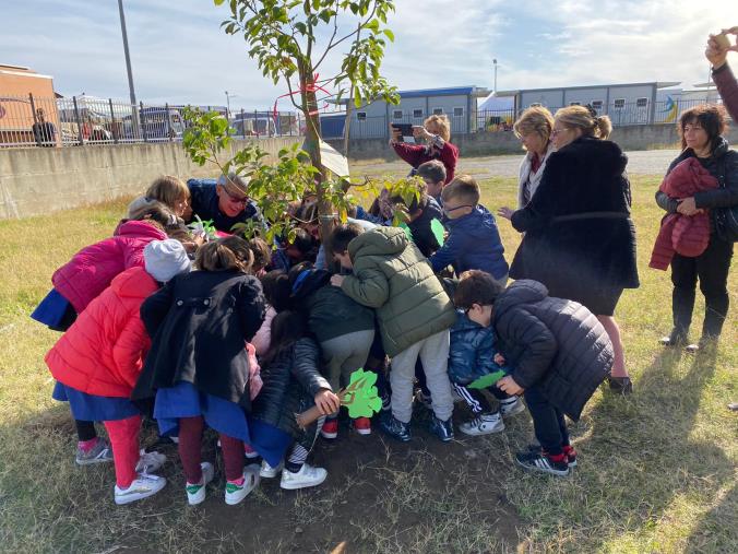 images Giornata nazionale degli alberi a Catanzaro: è festa con gli alunni delle scuole (FOTO)