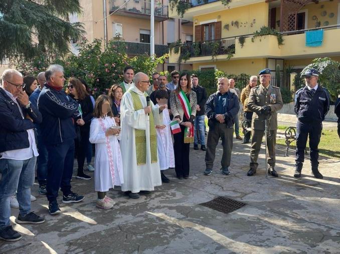 images Catanzaro, nel quartiere Santa Maria la commemorazione dei caduti sul lavoro ed in guerra