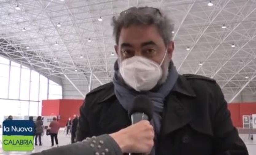 images Vax days. All'Ente Fiera 1500 prenotabili al giorno. Marchitelli: "Sugli over 80 l'Asp di Catanzaro è sopra la media nazionale"