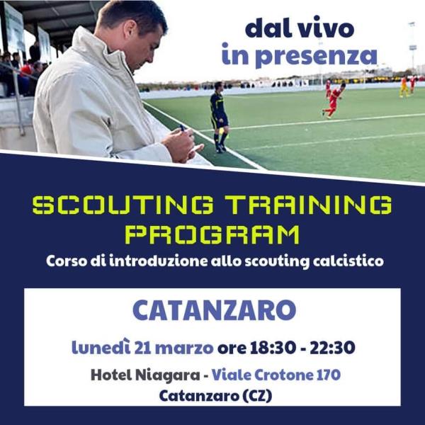 images Catanzaro "Scouting Training Program": da lunedì al via un Corso di formazione 