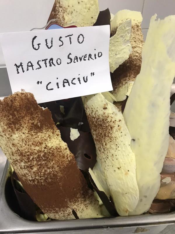 images "Ciaciu", il bar Foyer di Catanzaro dedica un nuovo gelato al maestro Saverio Rotundo