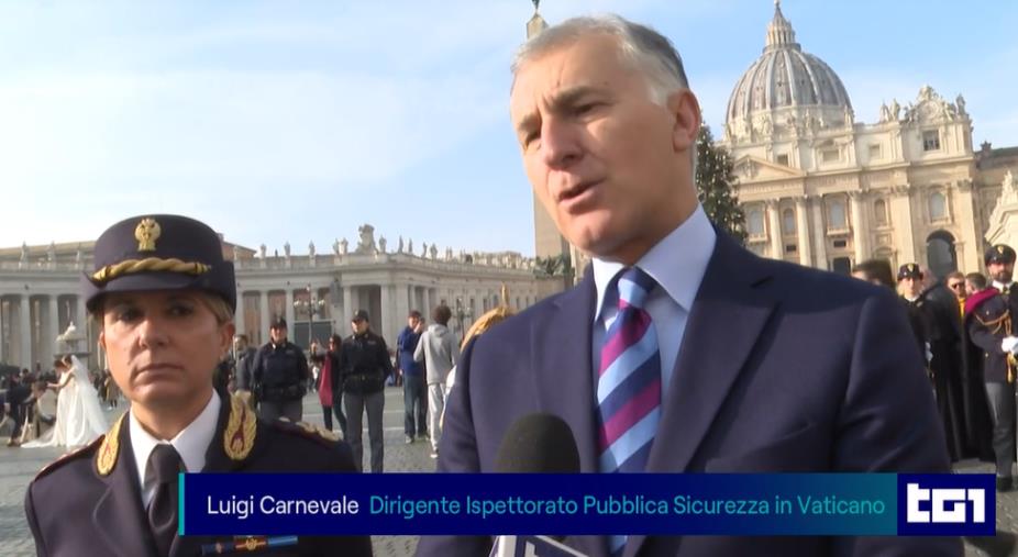 images Funerali di Ratzinger, la sicurezza vaticana affidata al dirigente squillacese Luigi Carnevale