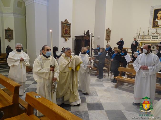 images Lamezia Terme. Il Vescovo Schillaci apre le celebrazioni del Triduo Pasquale con la Messa in Coena Domini