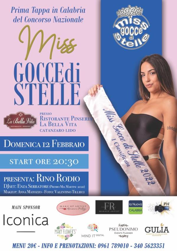 images Prima tappa in Calabria del Concorso Nazionale "Miss Gocce di Stelle"