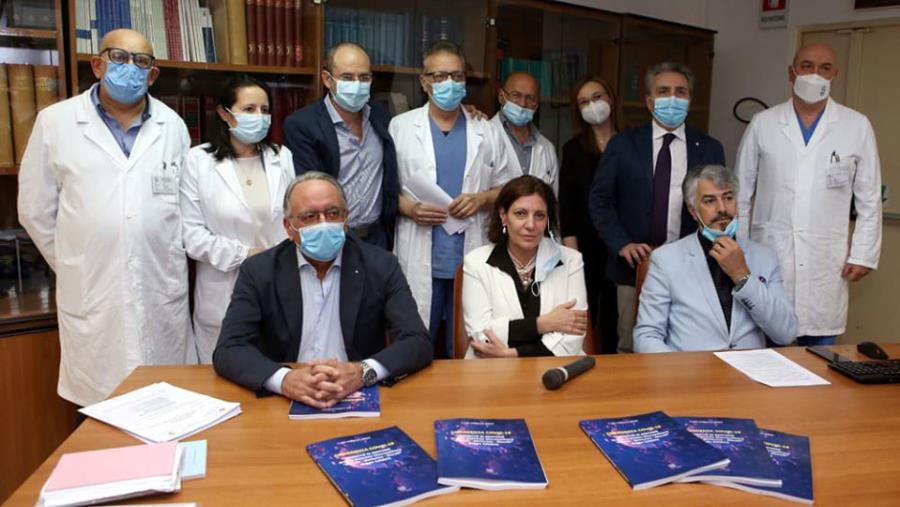 Il Gom di Reggio Calabria presenta il suo "modello" per il trattamento del danno polmonare acuto da Covid-19