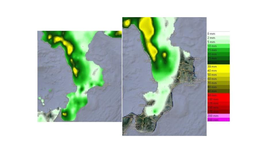 images Maltempo. Ecco il report multirischi dell'Arpacal sugli ultimi eventi meteo in Calabria 