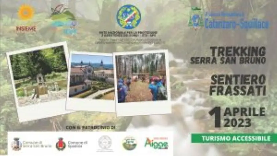 Trekking For All, una giornata all’insegna del turismo accessibile: l'1 aprile a Catanzaro