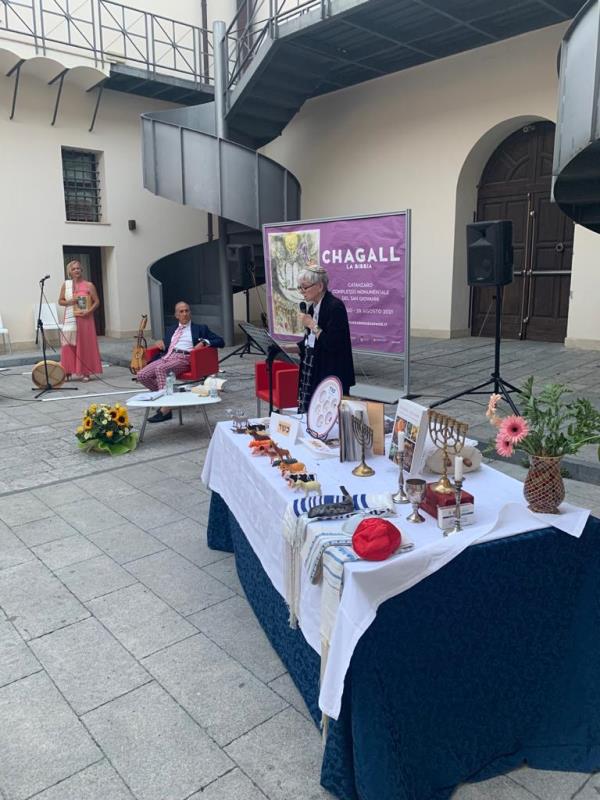 images La tradizione e la spiritualità ebraica al centro di un dibattito promosso per la mostra sulla Bibbia di Chagall