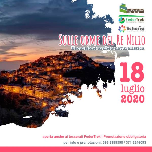Tiriolo. L'escursione "Sulle orme del Re Nilio" dal 18 luglio 