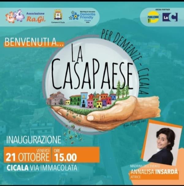 CasaPaese a Cicala: si aprono le porte della residenza che accoglie le persone affette da Alzheimer  