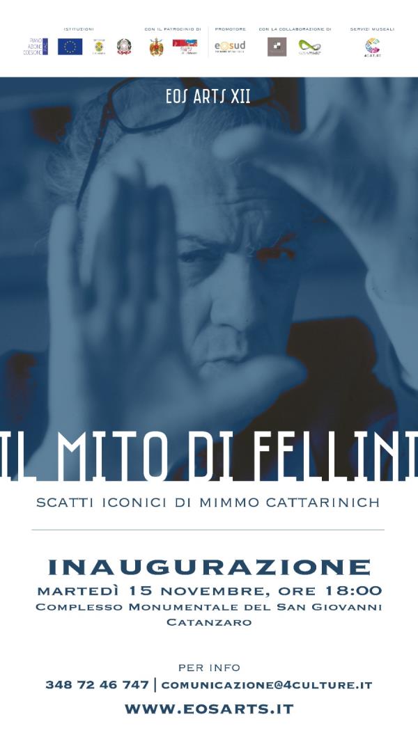 Il mito di Fellini e i capolavori del cinema italiano dall’archivio Cattarinich: a Catanzaro la grande mostra fotografica