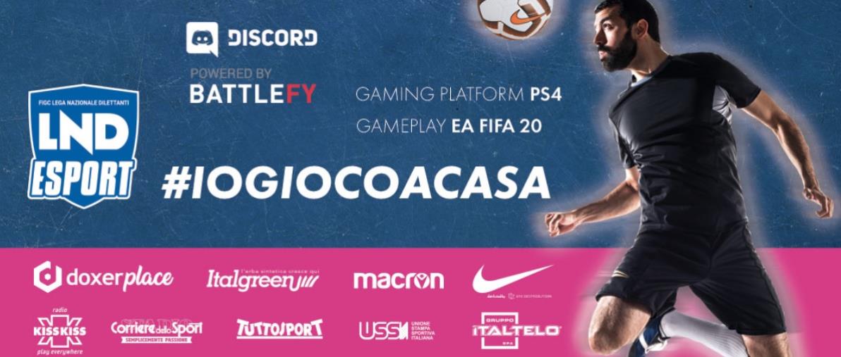 #Iogiocoacasa: la Lega nazionale dilettanti organizza il primo torneo eSport