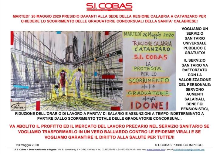 images Martedì gli iscritti della pagina Facebook Idonei Graduatorie Sanitarie 2.0 saranno nel piazzale della Cittadella per chiedere l'assunzione