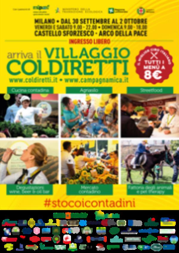 images 'Villaggio della Coldiretti' apre a Milano, Aceto: " Esprimeremo concretamente il DNA della nostra agricoltura"