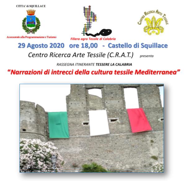 images "Tessere la Calabria" arriva a Squillace con “Narrazioni di intrecci della cultura tessile Mediterranea”