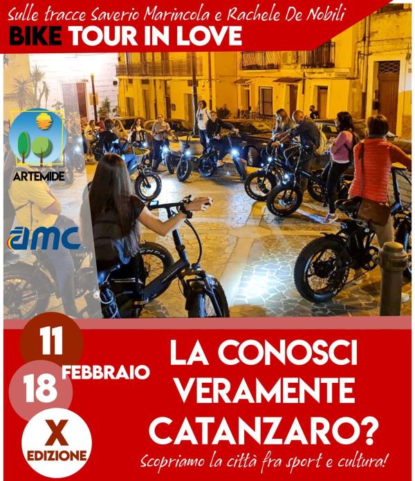 images Sabato 11 e 18 febbraio “bike tour in love” sulle tracce dei celebri innamorati catanzaresi Saverio e Rachele