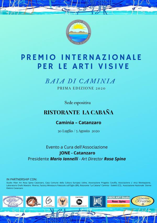 Al via la Prima edizione del Premio Internazionale di Arti Visive "Baia di Caminia"