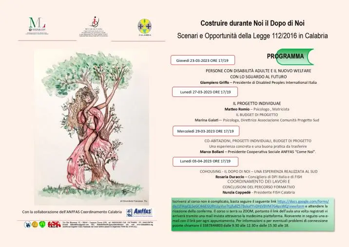 images Welfare, in partenza il corso FISH “Costruire durante Noi il Dopo di Noi”