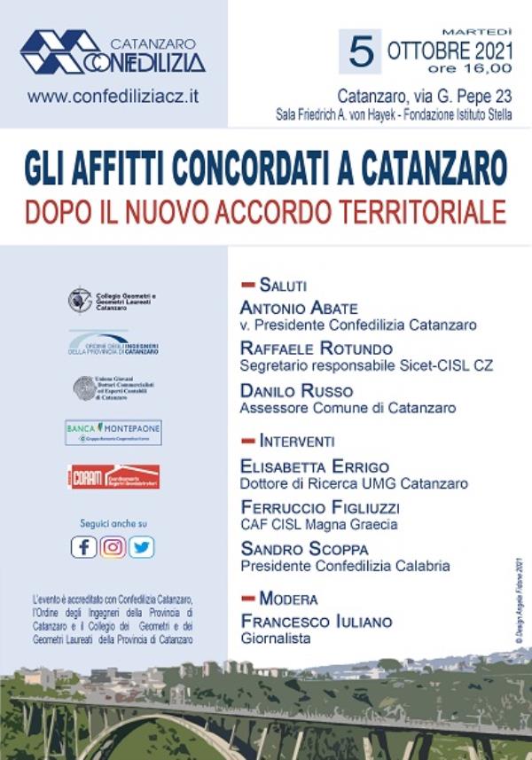 images Confedilizia Catanzaro promuove un seminario sul nuovo accordo territoriale per gli affitti abitativi a canone concordato  