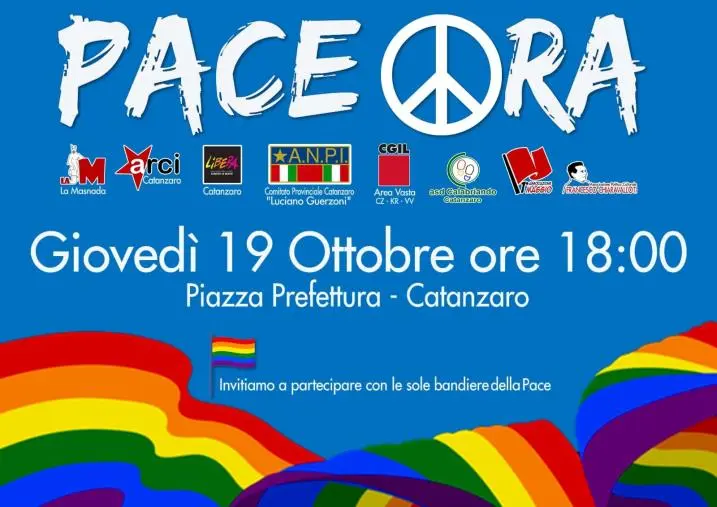 images Catanzaro, giovedì manifestazione per la pace nel mondo promossa dall'Anpi