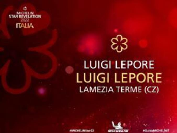 images Lamezia Terme. Luigi Lepore conquista la stella Michelin, il plauso del Sindaco e dell'amministrazione comunale